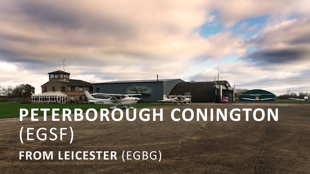 Leicester (EGBG) to Peterborough Conington (EGSF)
