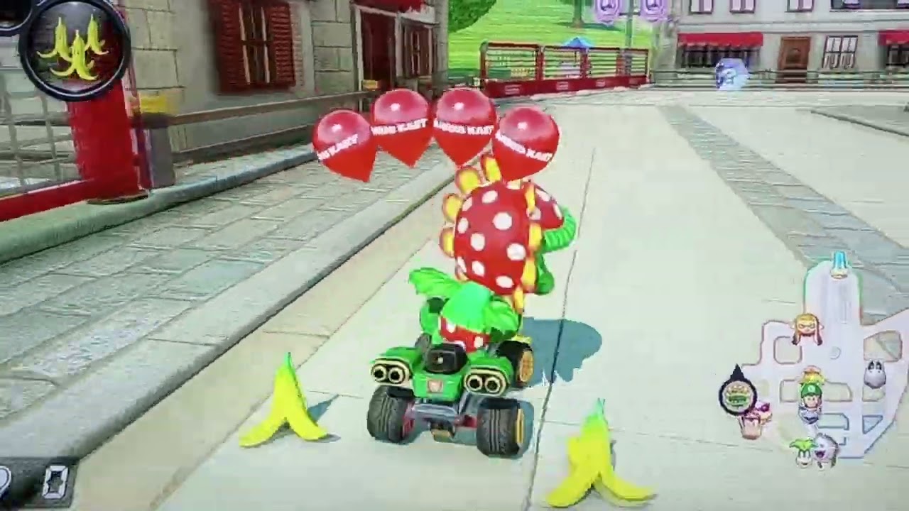 Mario Kart 8 Deluxe Balloon Battle (Petey Gameplay)