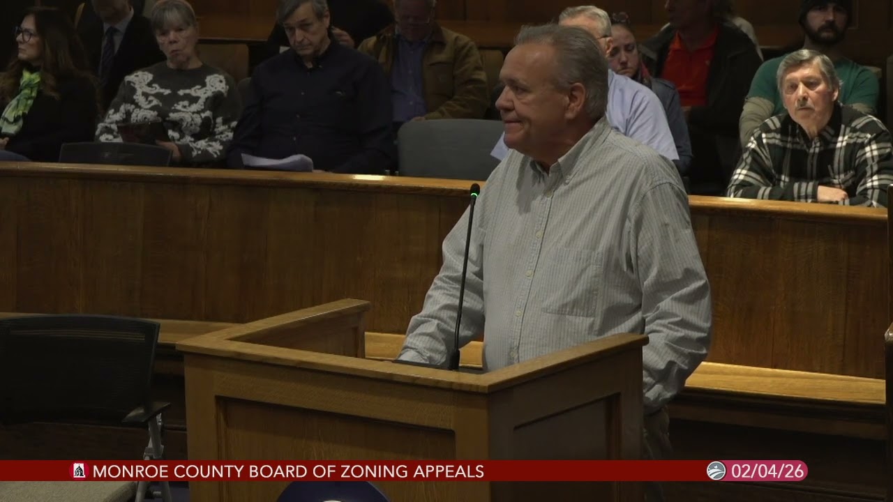 Monroe County Board of Zoning Appeals, February 4, 2026