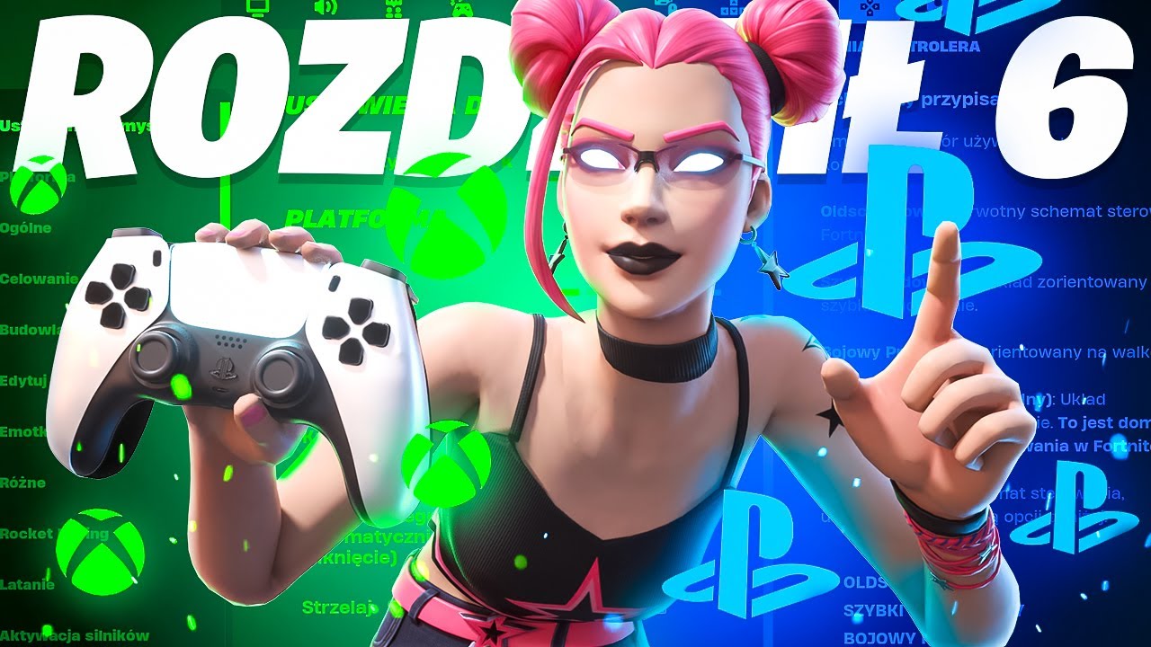 Najlepsze USTAWIENIA NA PADZIE w CHAPTERZE 6 w Fortnite