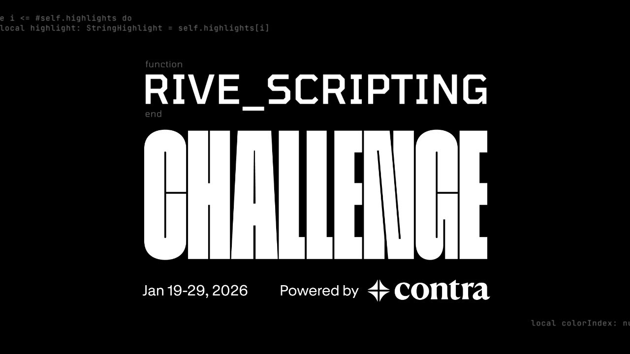 Scripting with Rive: Winner's Announcement