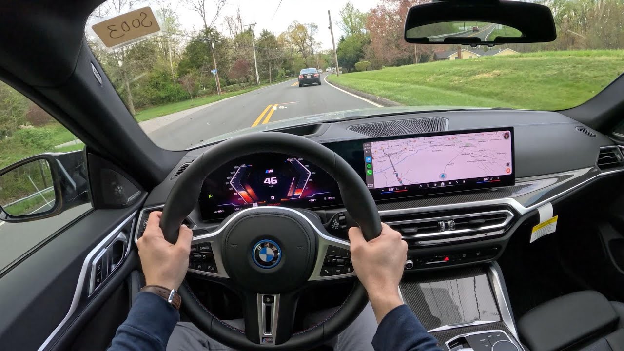 2024 BMW i4 M50 - POV Test Drive