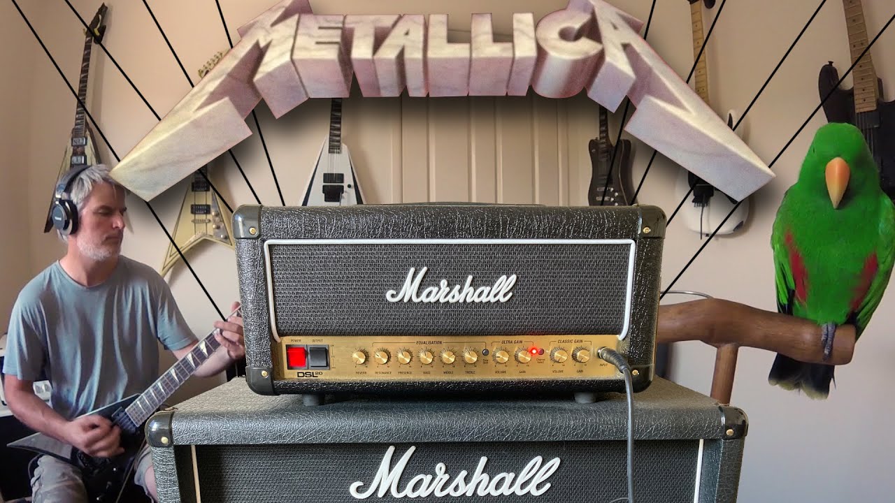 Capturing Master Of Puppets Guitar Tone - Marshall DSL20 & Seymour Duncan Thrash Factors