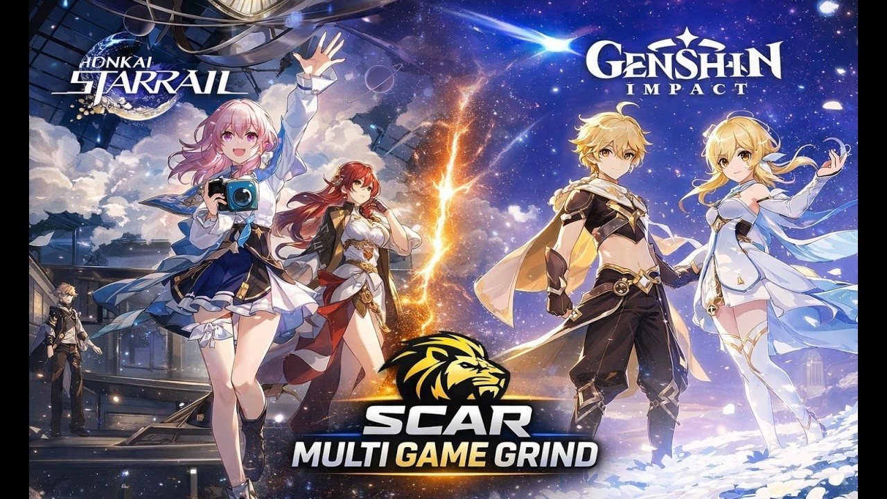 HSR THEN Genshin Impact | SCAR #genshinimpact #hsr