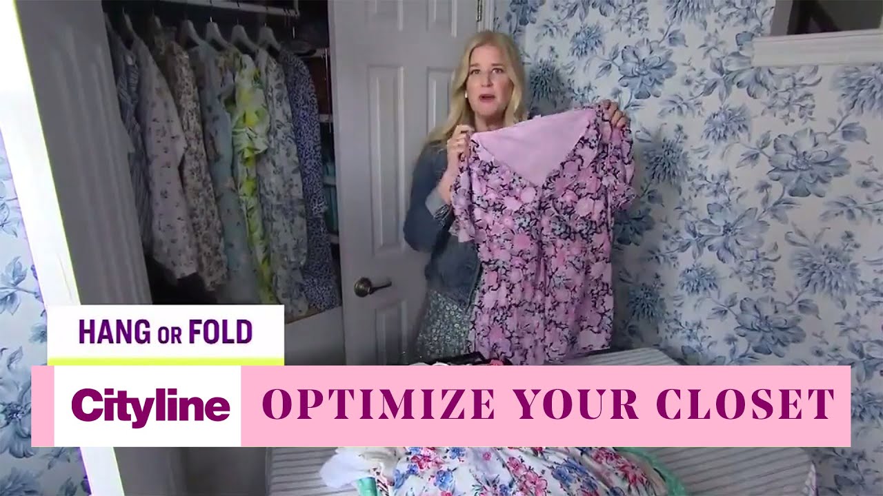 How to decide what to hang vs. fold in your closet