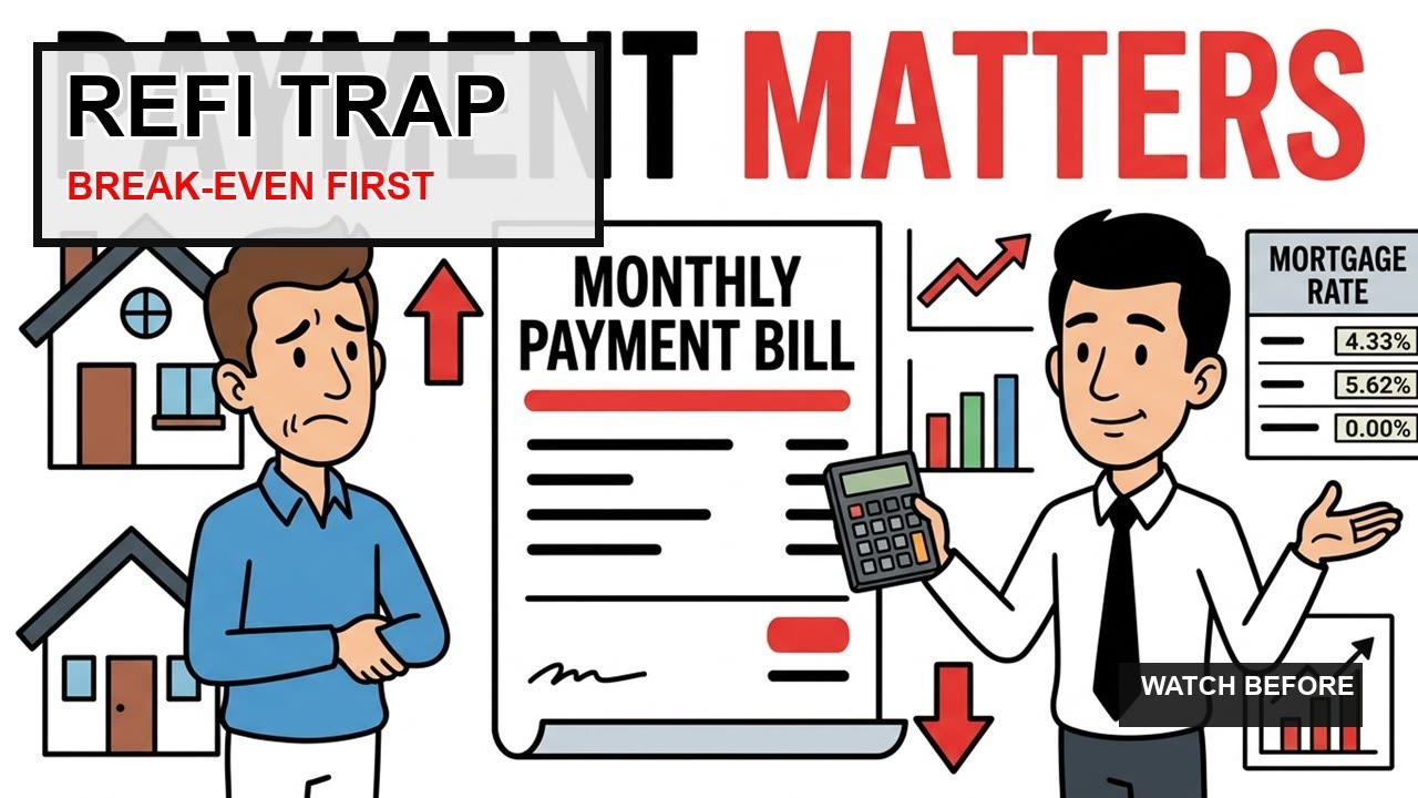 Refinance Mortgage Rates Today: The Break-Even Trap