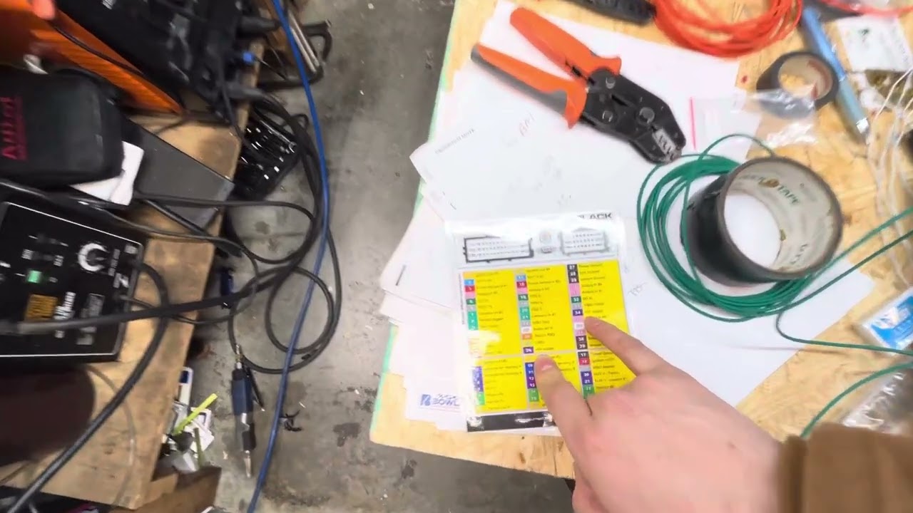 Designing a wire harness for sc300 2jz