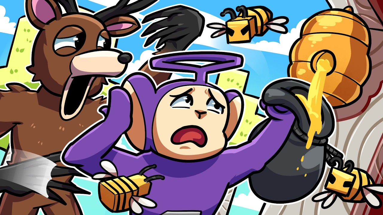 NEW BEE BIOME UPDATE! | Tinky Winky Plays: 99 Nights in The Forest