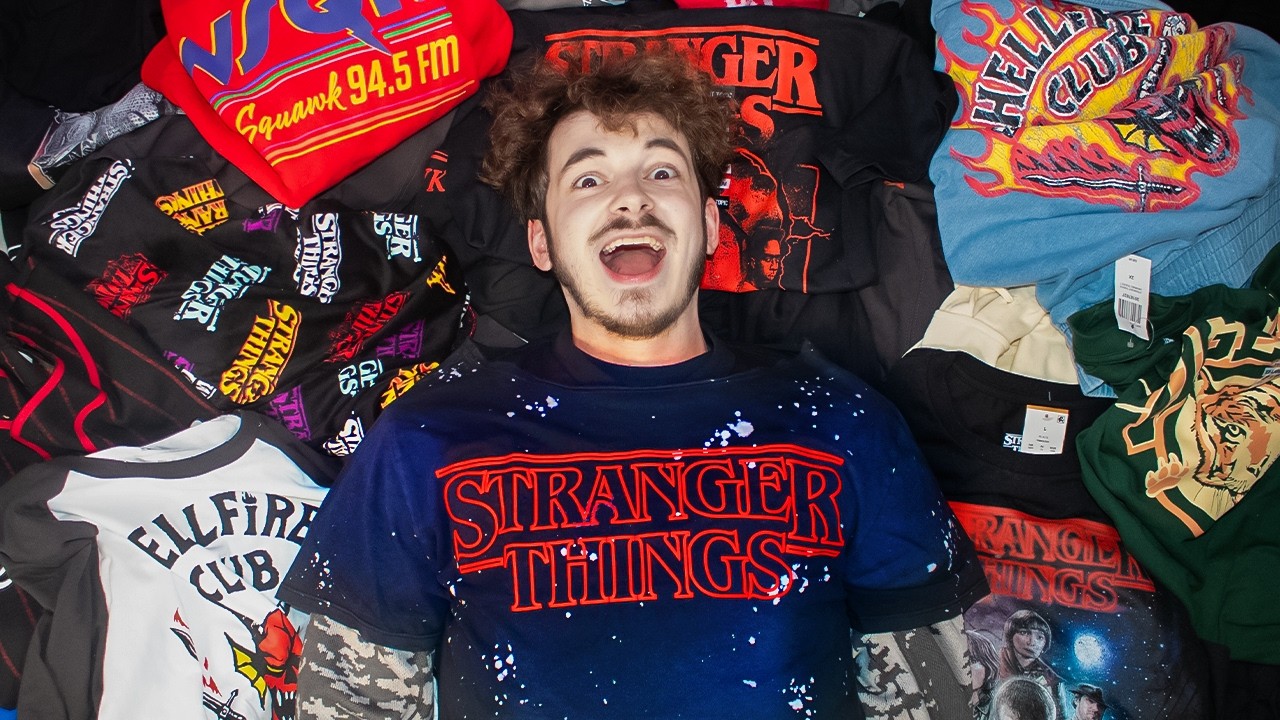 I Bought Every Stranger Things Clothing Item (I Spent $1,000!)