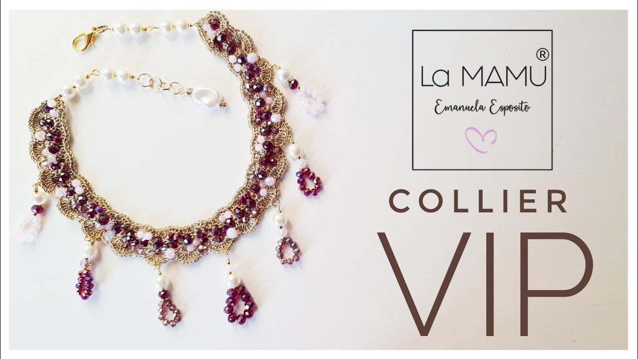 VIP COLLIER realizzato ad uncinetto