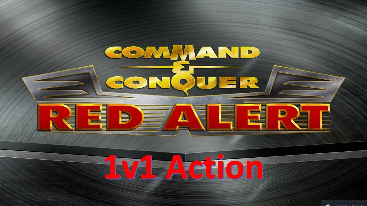 Command and Conquer Red Alert Remastered 1 на 1 (танковая битва в центре)