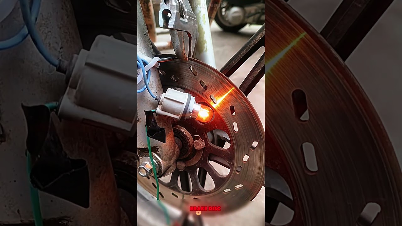Навыки ремонта деформированного тормозного диска 🛠️🚗💥