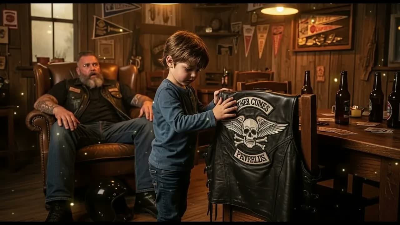 Boy Touched the Biker’s Patch and Said “That’s My Dad’s Club” — The Man Collapsed in Silence
