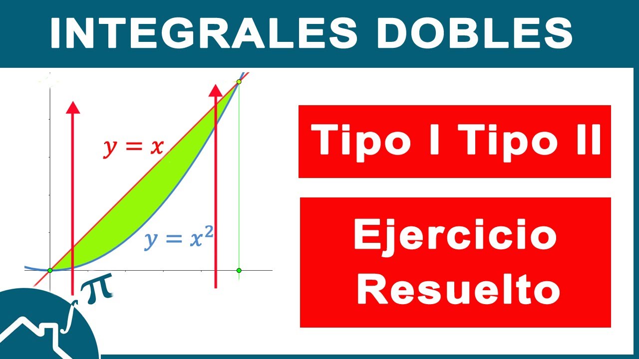 INTEGRALES DOBLES sobre Regiones Generales Tipo I y II EXPLICACION y EJEMPLO