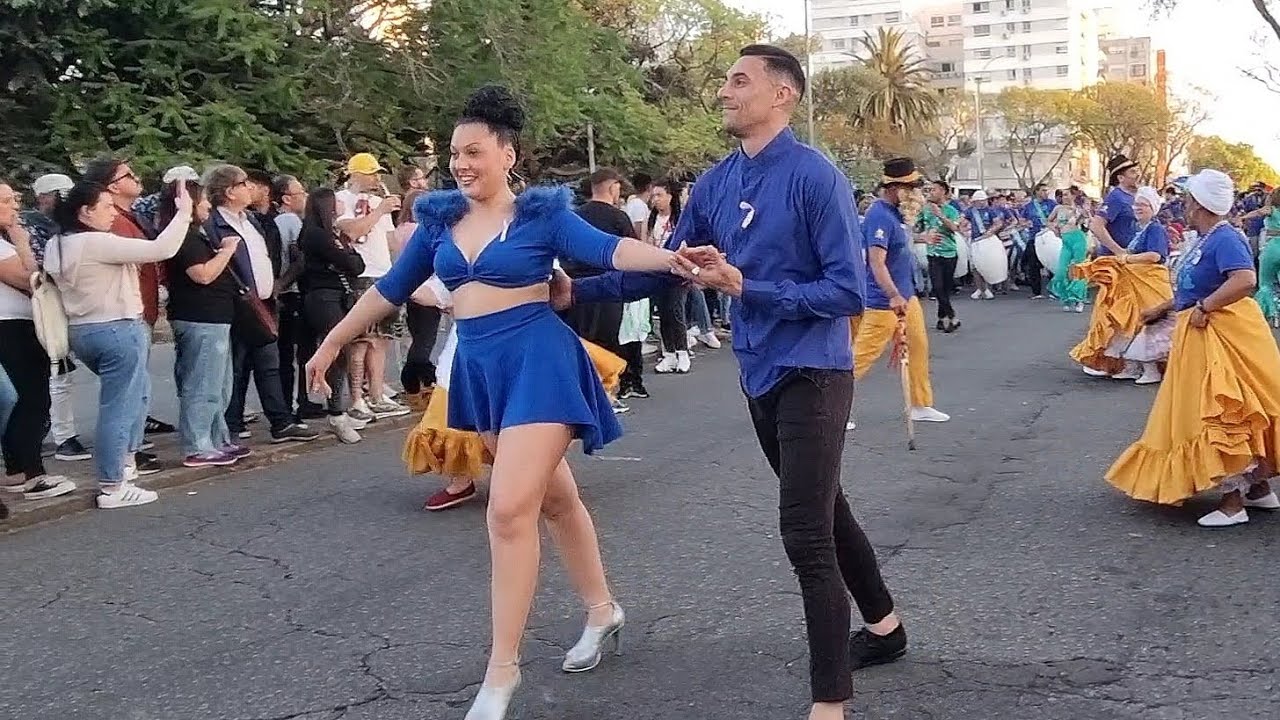 Comparsa La Jacinta. 3era edición de las Llamadas del Parque Rodó. 29-10-2022.