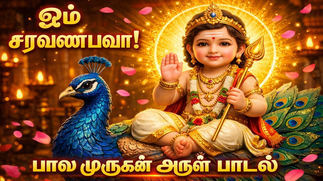 ஓம் சரவணபவா 🙏 முருகன் அருள் தரும் பக்தி பாடல் | Murugan Devotional Song | Tamil Devotional Songs