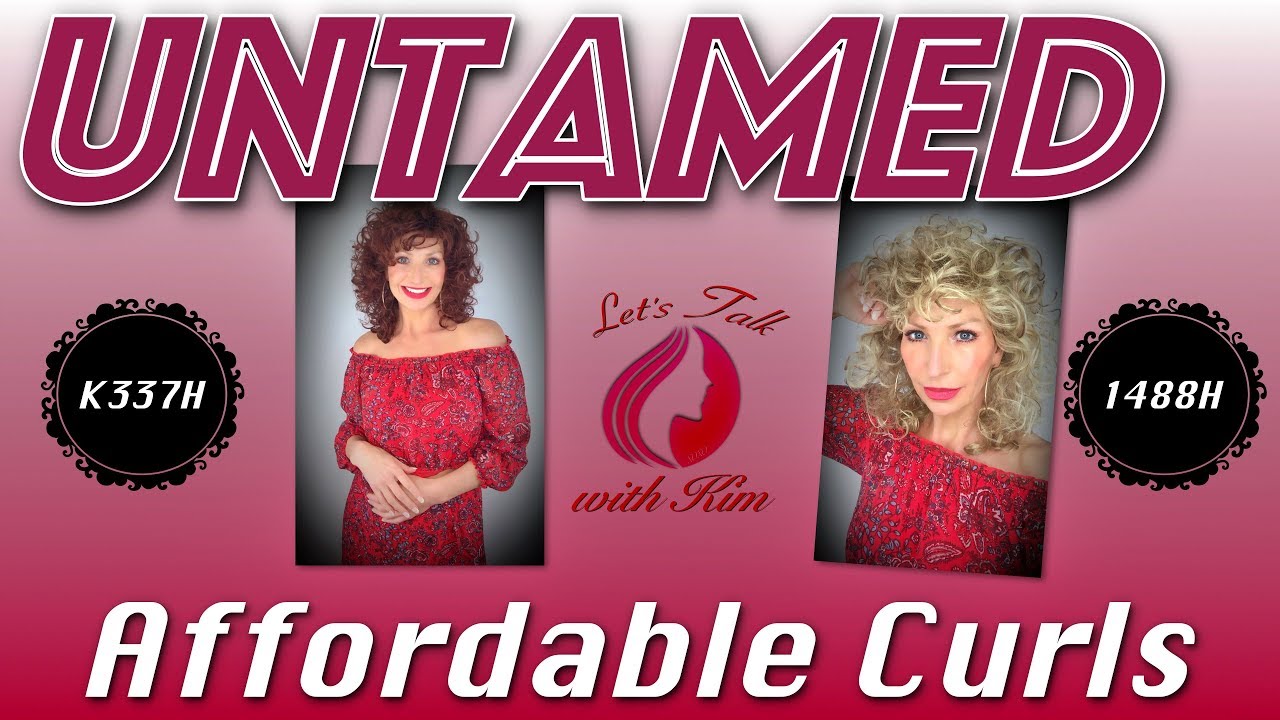 Untamed by TheWigCompany in the colors K337H and 1488H Affordable Curls
