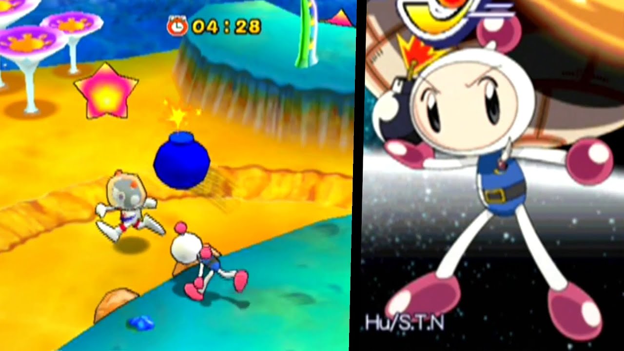 Bomberman Jetters ... (GameCube) Gameplay