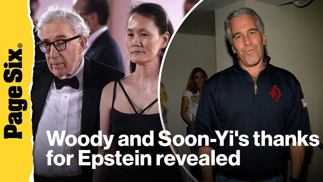 Woody Allen and Soon-Yi Previn's thanks for Jeffrey Epstein revealed