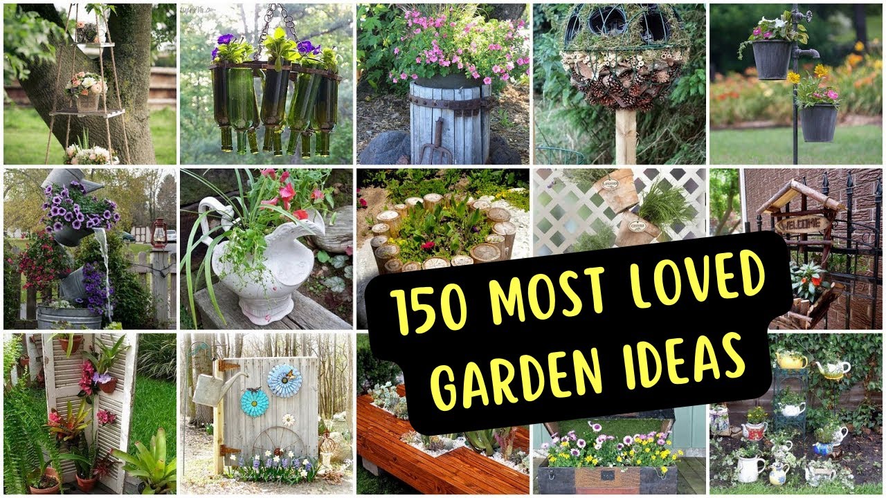 Best Garden Decoration Inspirations! 150 Most Loved Garden Ideas ! Must SEE!