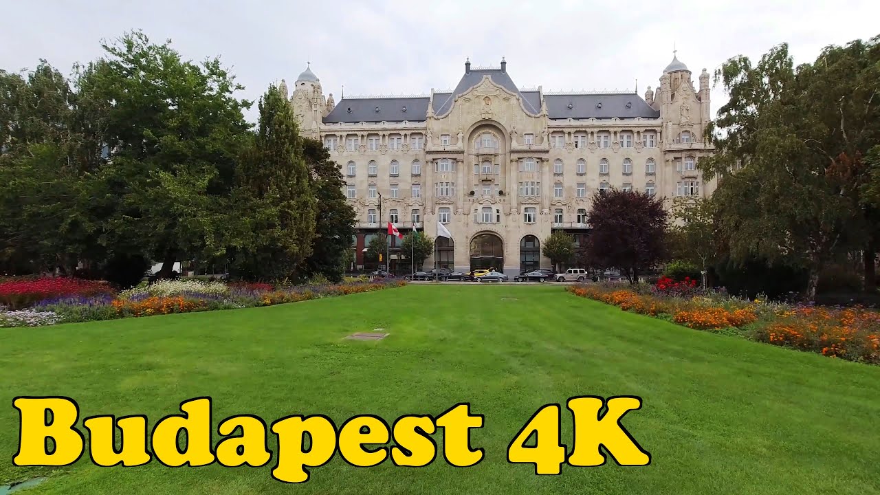Budapest Hungary Walking Tour [4K]