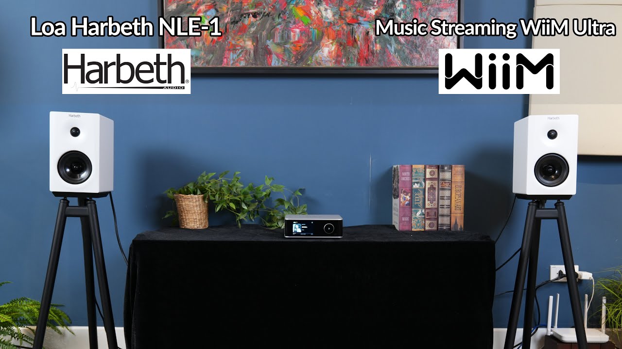 Loa Harbeth NLE-1 - Nâng Tầm Trải Nghiệm Với Bookshelf Active Hi-end - Tiêu Chuẩn Âm Thanh Phòng Thu