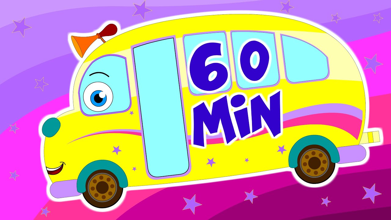 Wheels On The Bus Go Round And Round | Kids Songs | Nursery Rhymes for Children