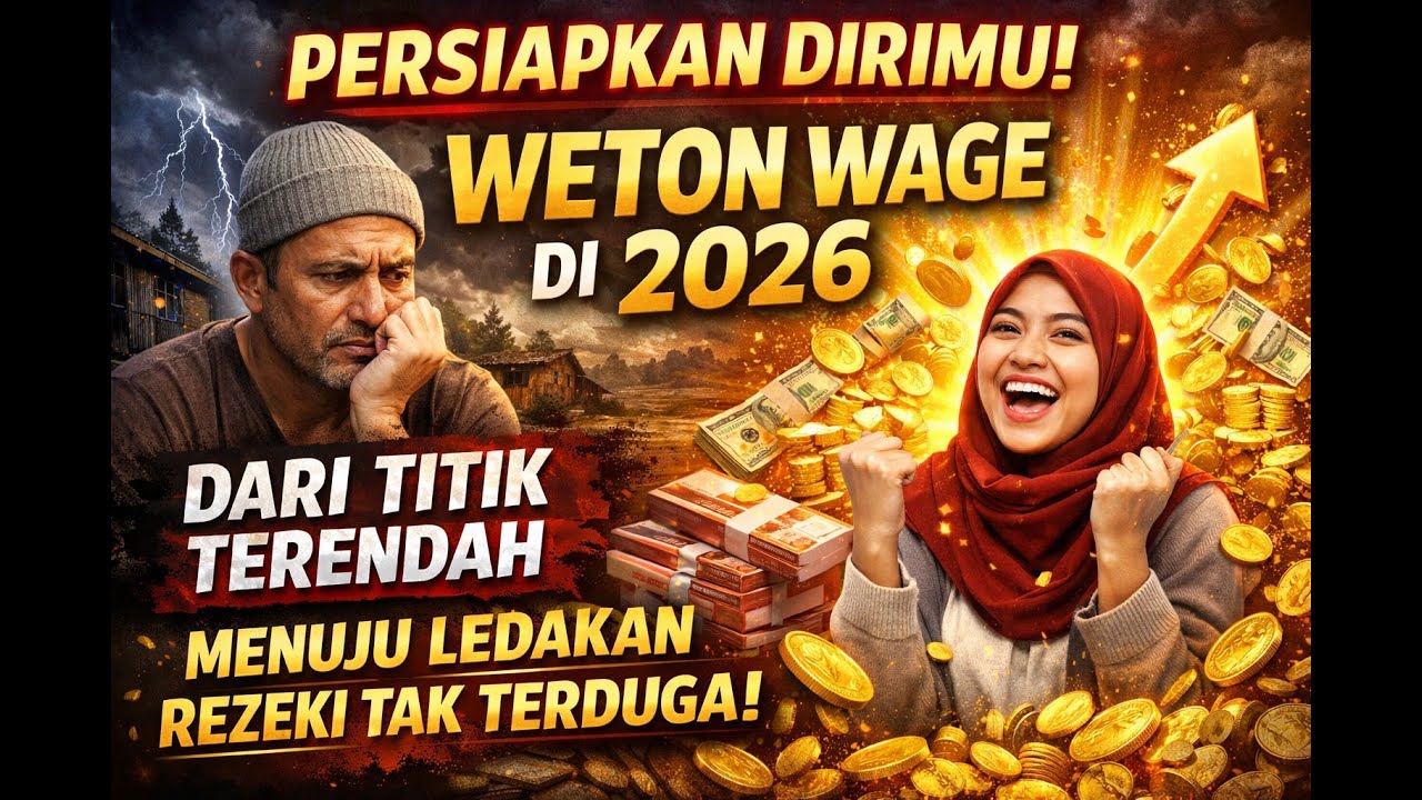 Persiapkan Dirimu! Weton Wage di 2026: Dari Titik Terendah Menuju Ledakan Rezeki Tak Terduga!