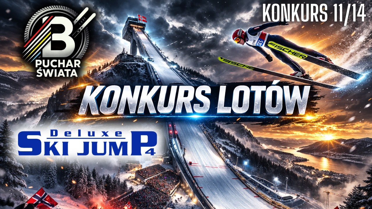 Świetne Loty na Norweskim Mamucie! Puchar Świata Widzów DSJ4!