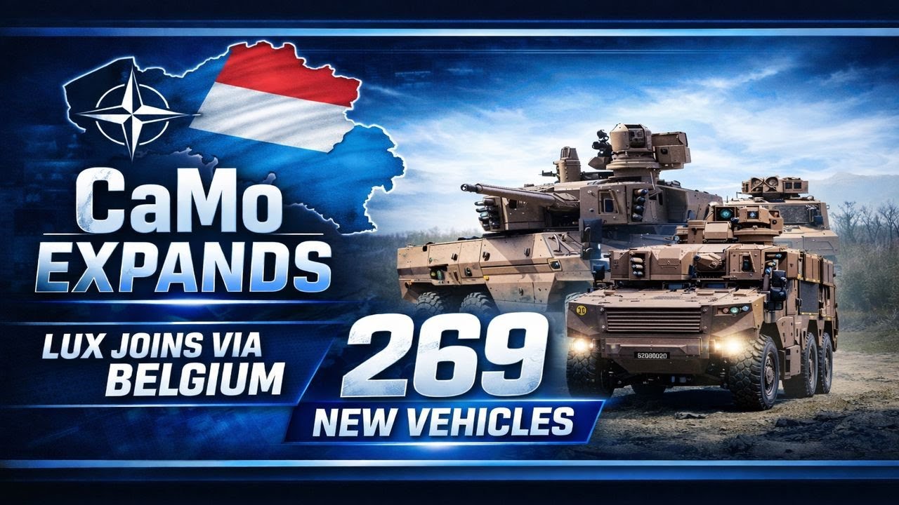 Люксембург присоединился к CaMo: 269 новых автомобилей Griffon, Serval и Jaguar: их описание.