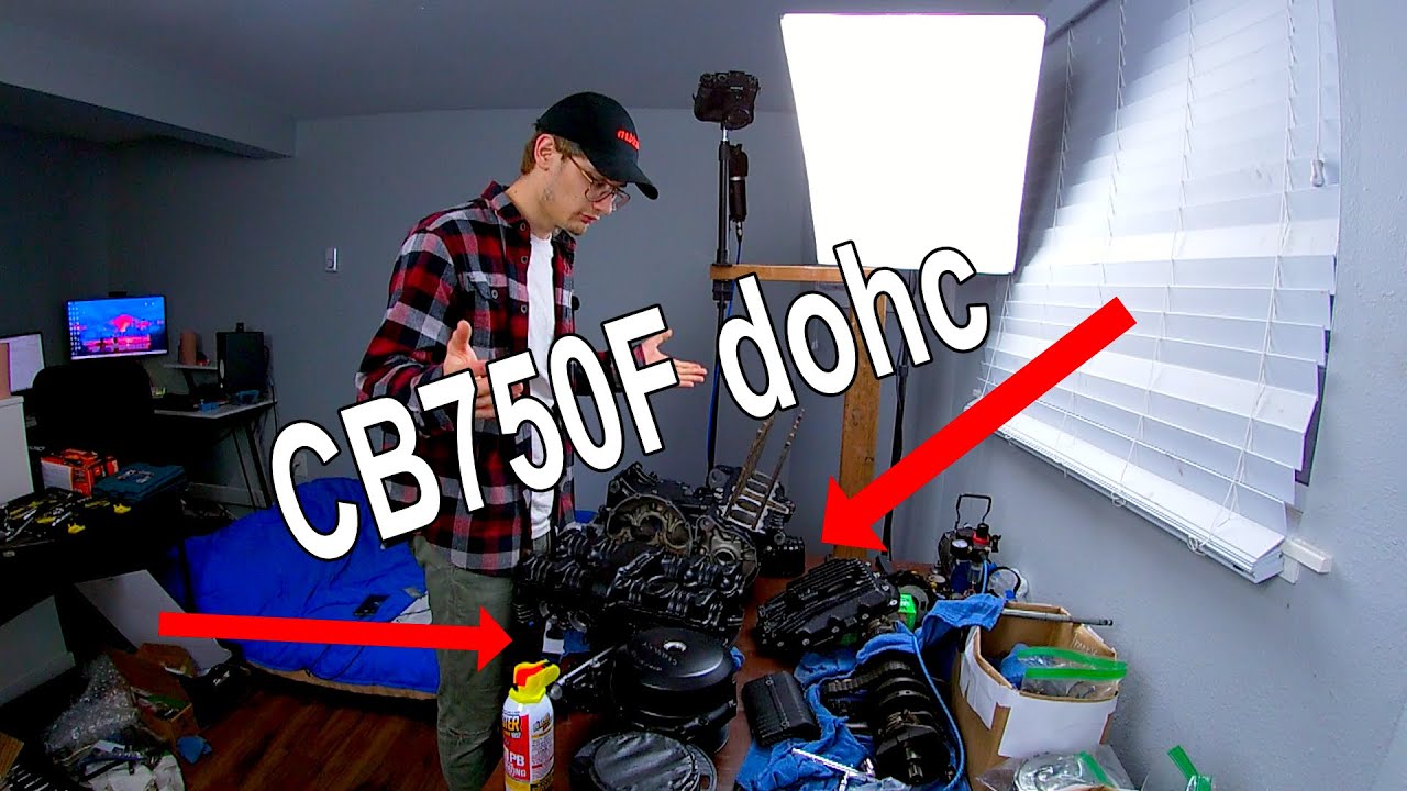 1980 CB 750 DOHC engine Rebuild (pt 1)
