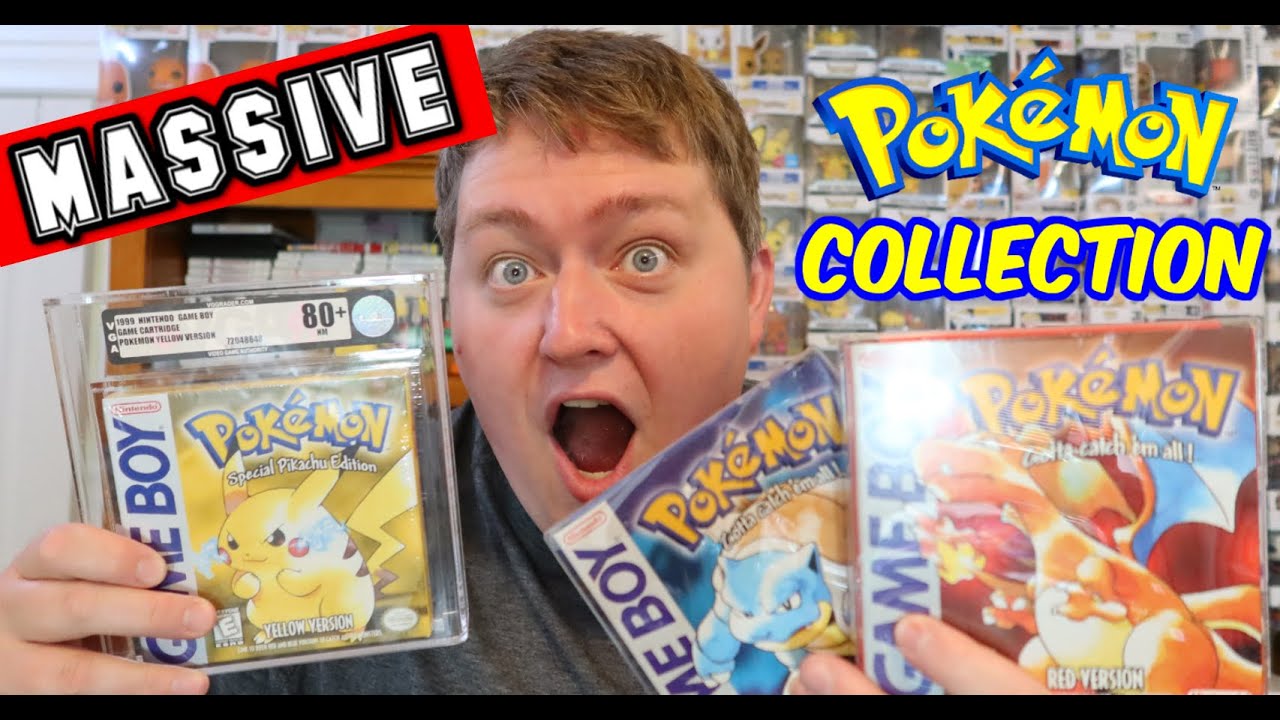 My Massive Pokemon Video Game Collection!! (Rare, $$$, and Hard to Find!)