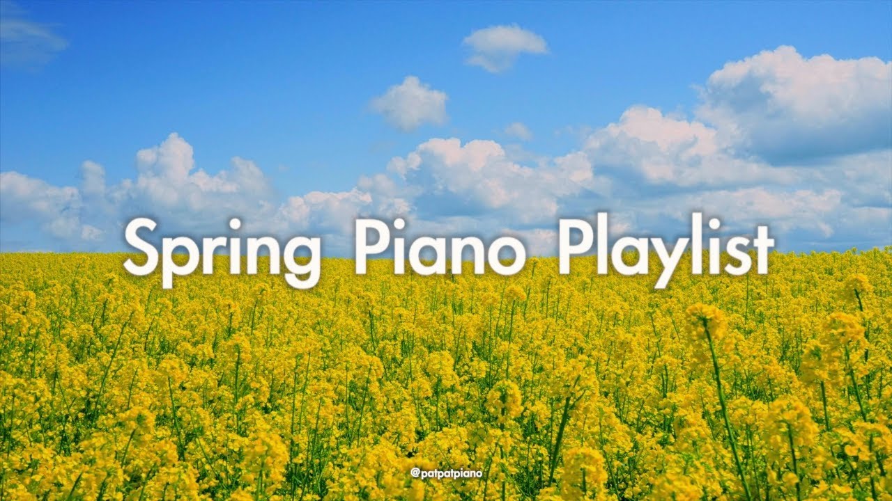 (10시간) 🌼따뜻한 봄에 어울리는 KPOP PIANO Playlist 🎹ㅣ수면, 공부, 카페, 매장음악