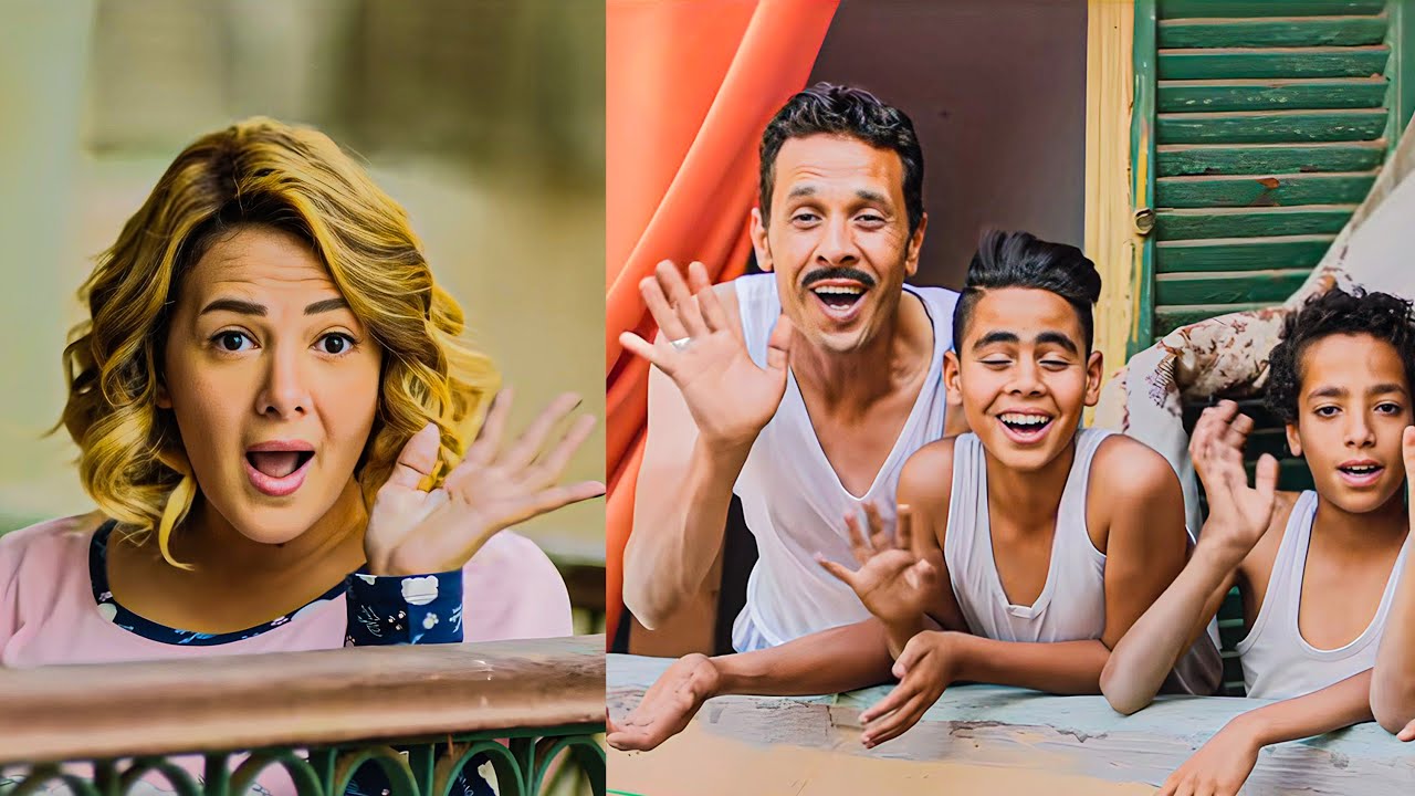 نيللي و شيريهان | دنيا سمير غانم نامت في البلكونة والحارة كلها صورتها 😂🤣 - اتحداك مش هتبطل ضحك  😂🤣