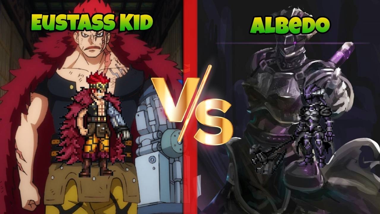 Jump Force MUGEN Eustass Kid vs Albedo