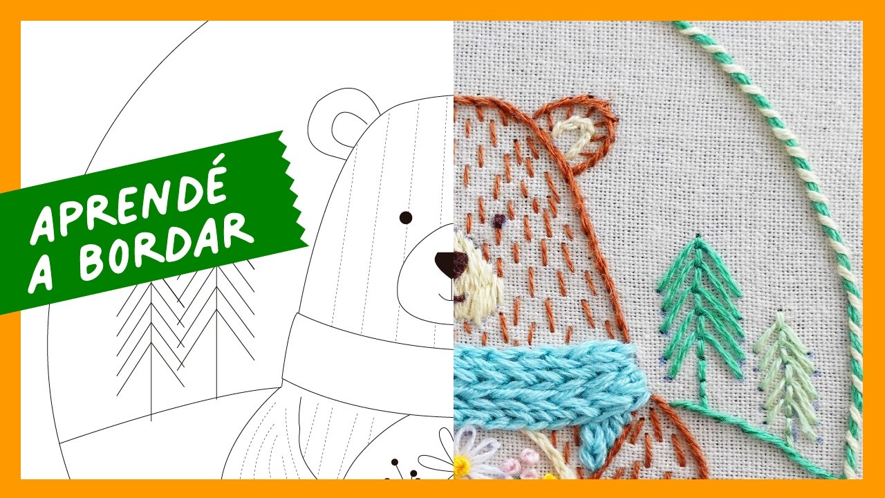 Oso - Muestrario bordado 🧵💖 | #CarliLo