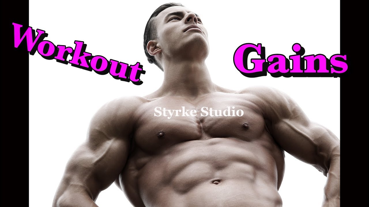 Workout Back and Shoulders Fitness Model Mike Cramer Styrke Studio