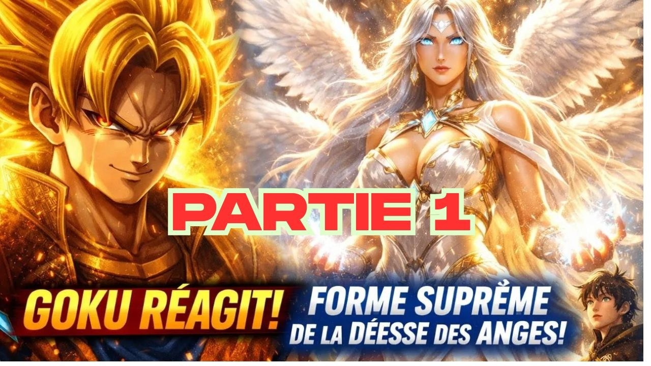 GOKU 16Goku réagit à la révélation de la forme suprême de la Déesse des Anges/ Combat rude