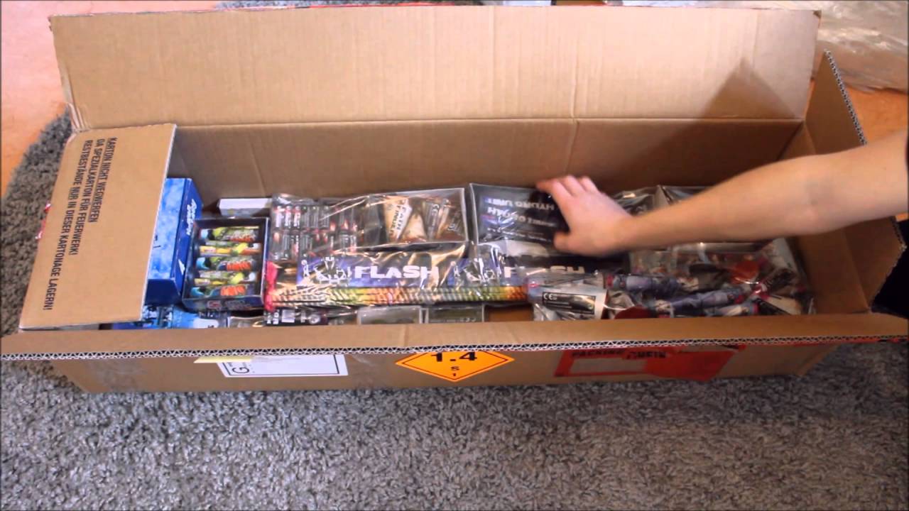 Feuerwerk Bestellung (Kat.1) | Unboxing