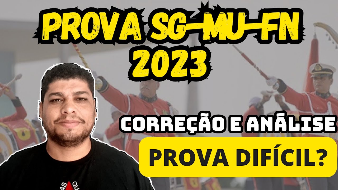 PROVA SARGENTO MÚSICO MARINHA 2023 (Corrigida e Comentada)
