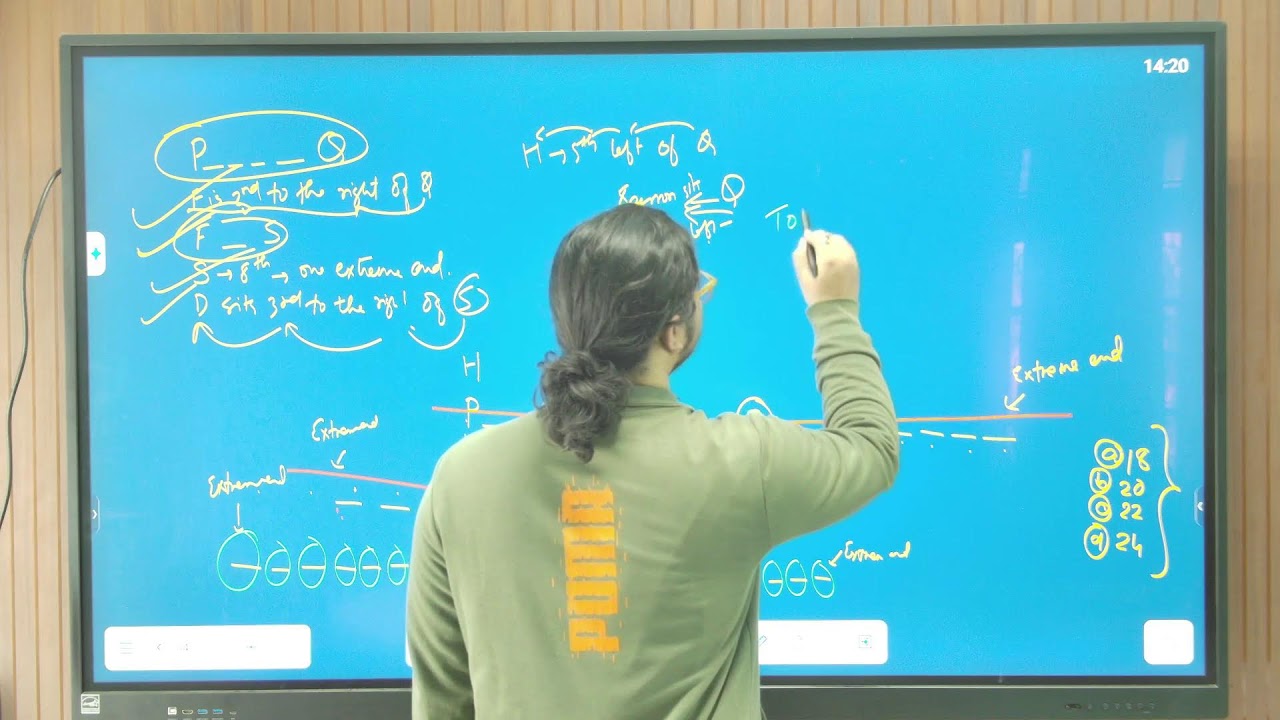 Seating Arrangements class-3 | Reasoning | Live Class