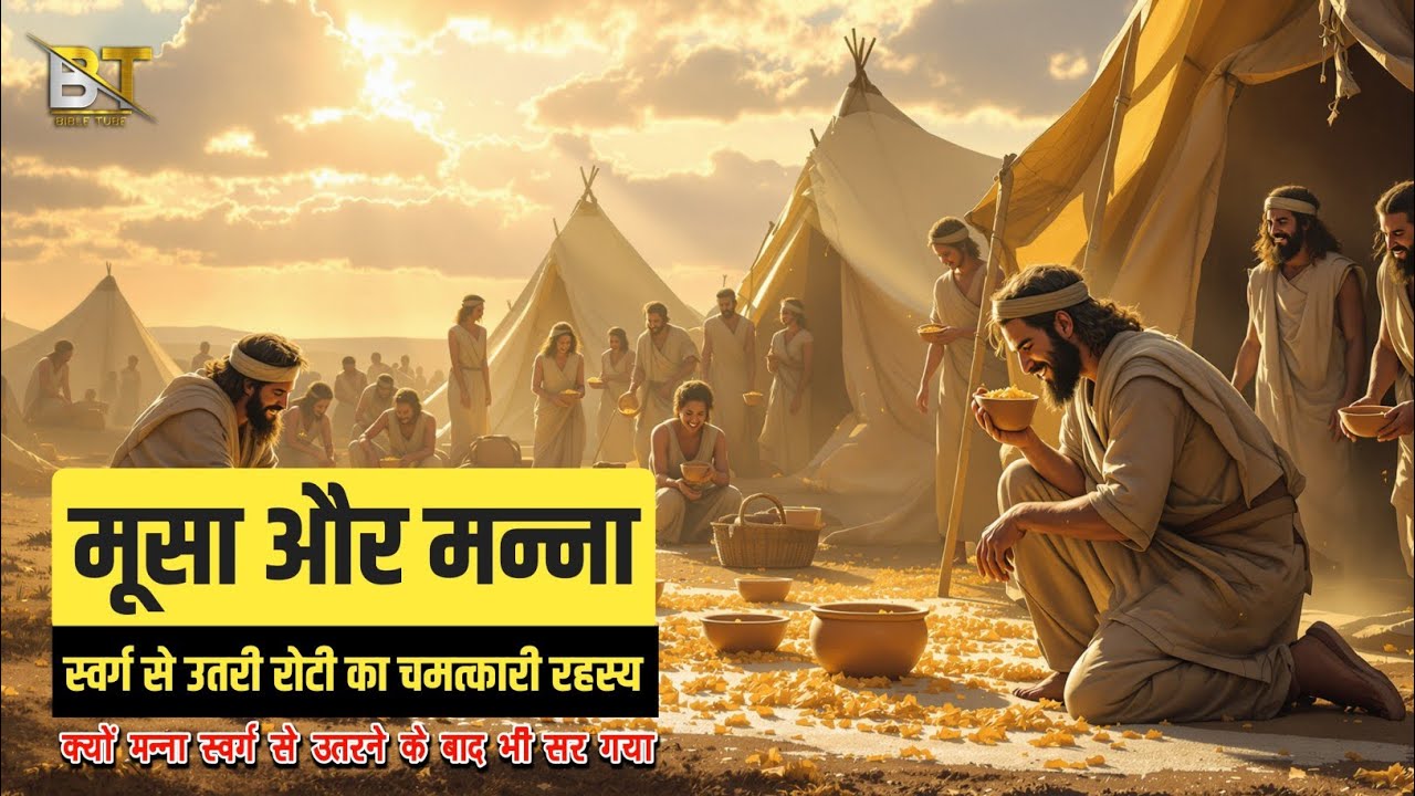 मन्ना: स्वर्ग से उतरी रोटी और उसका छिपा हुआ आत्मिक रहस्य | The Mystery of Manna & Messiah