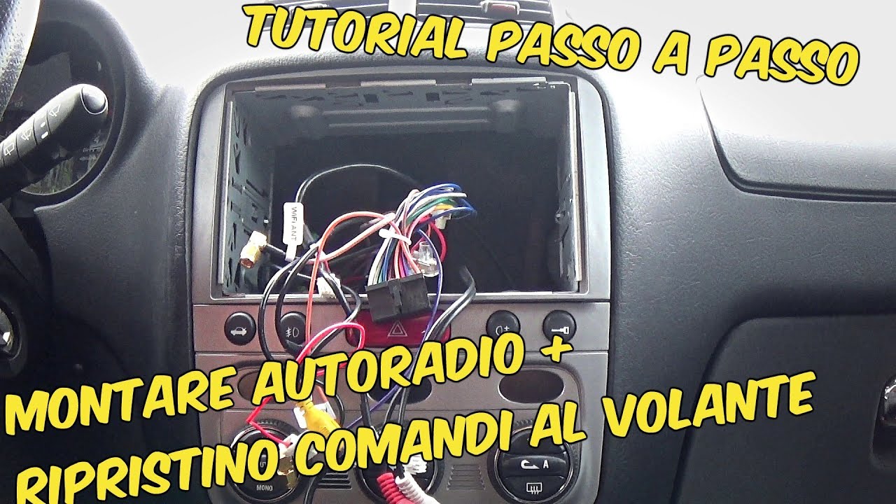 TUTORIAL: Come Montare Autoradio 2 DIN e Ripristinare Comandi al Volante