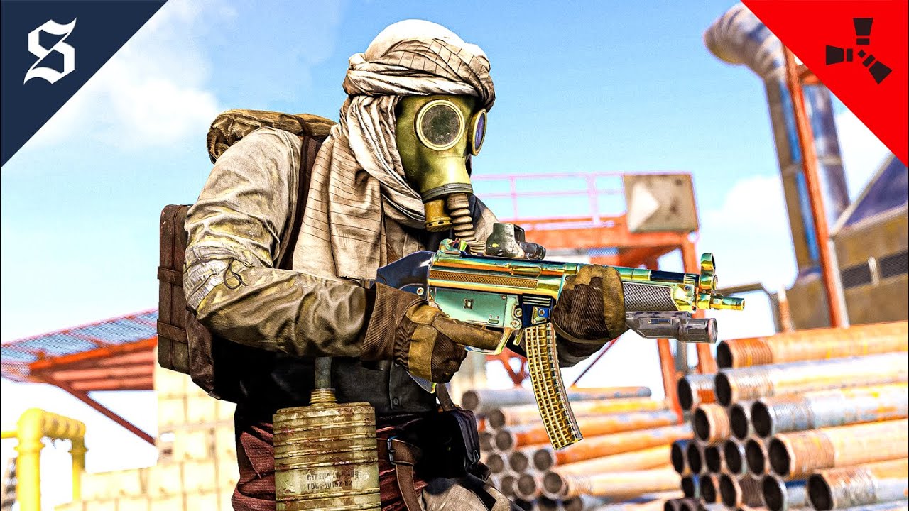 I got raided but I rebounded by countering Oil Rig 🐀 - RUST SOLO #6 S120