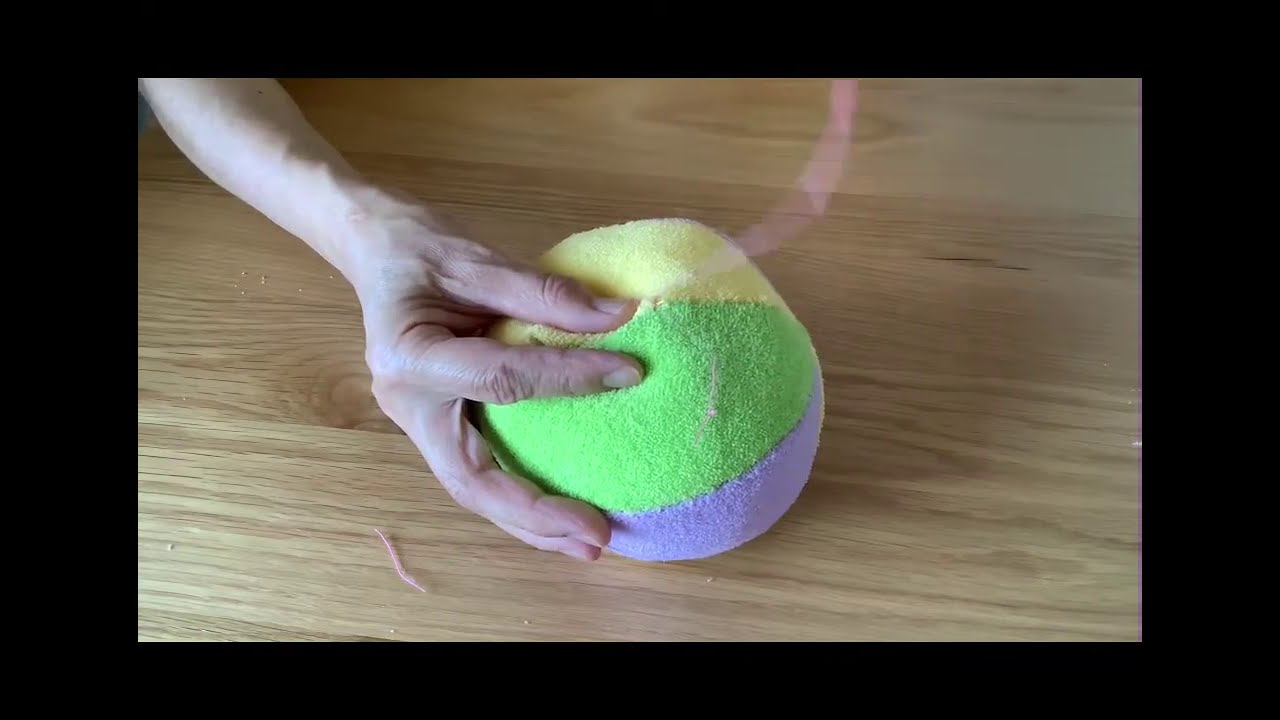 タオルボールを作りましょう！