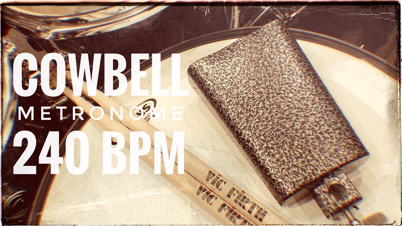 240 BPM | Metronome | Cowbell sound