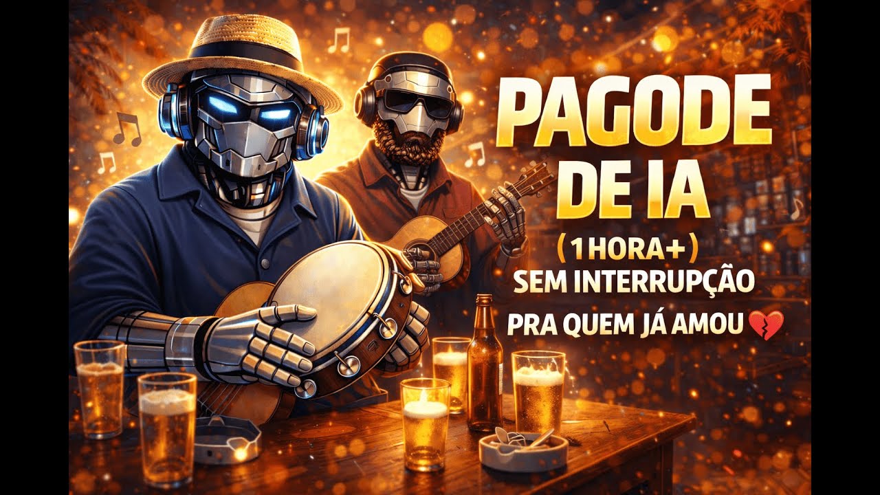 PAGODE DE IA (1 HORA+) 🍻 | SEM INTERRUPÇÕES PRA DEIXAR TOCANDO NO FUNDO DO BAR