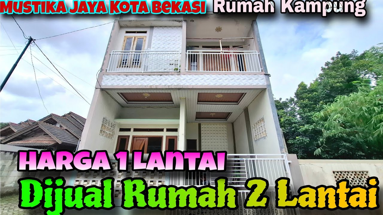 DIJUAL RUMAH 2 LANTAI HARGA GA MASUK AKAL