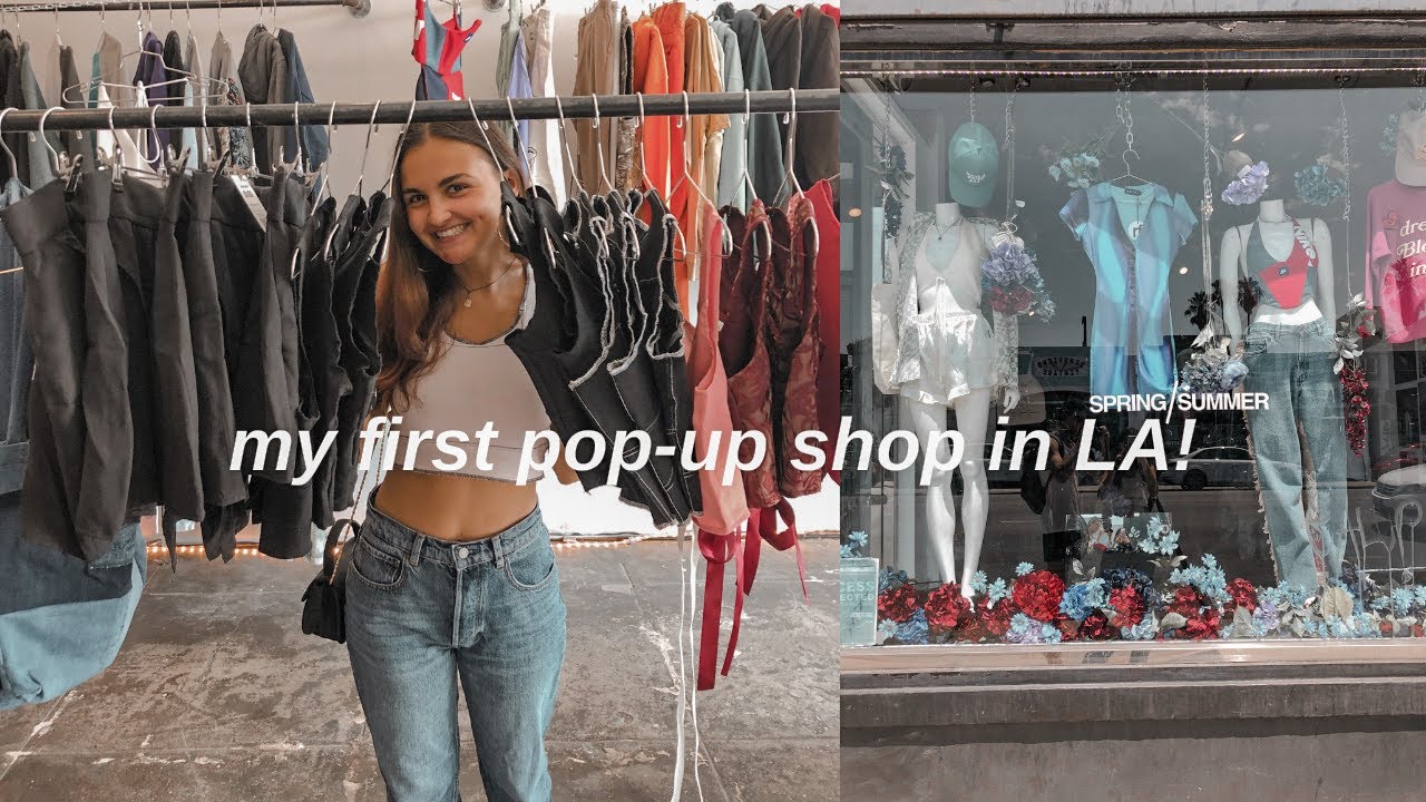 My First Pop-Up Shop in LA! (Part 3) | VLOG