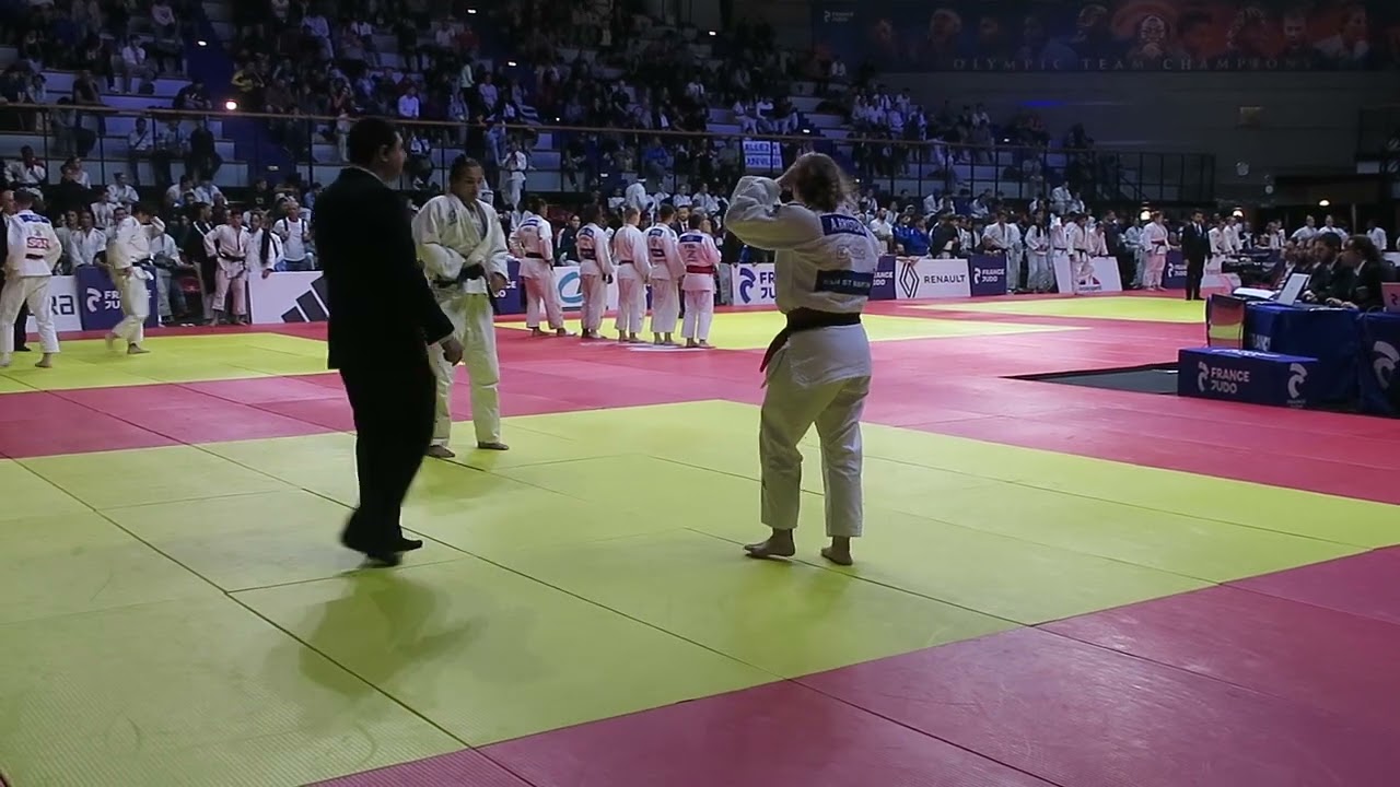 Bristeau Angéline - Championnat de France 1D par équipe junior - 2 juin 2024 - Dojo de Paris